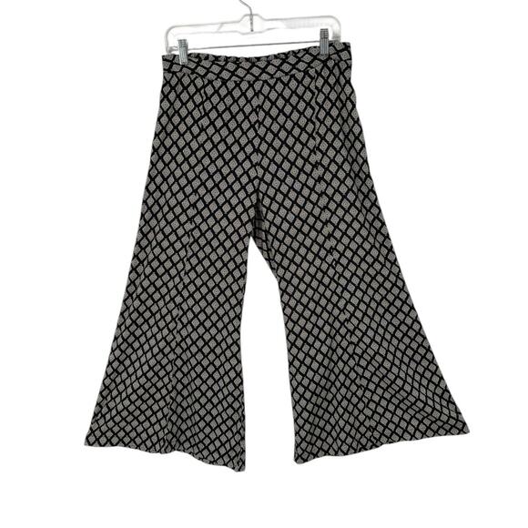 Anthropologie Saturday Sunday Wide Leg Flare Pull On Lounge Pants Small Modern - Picture 1 of 12